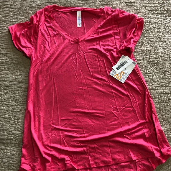 LuLaRoe XS pink Christy T NWT - Picture 1 of 3